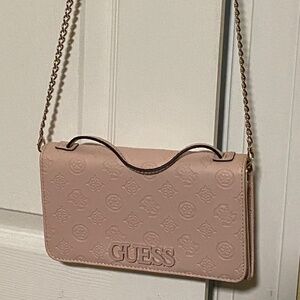 Guess pink purse shoulder bag